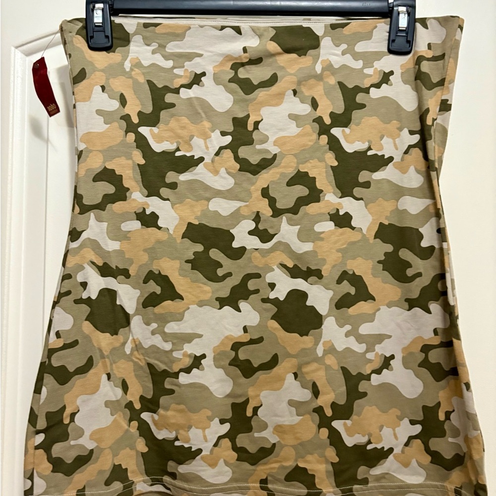 NOBO Camouflage Tank Top - Green and Tan - Picture 3 of 4